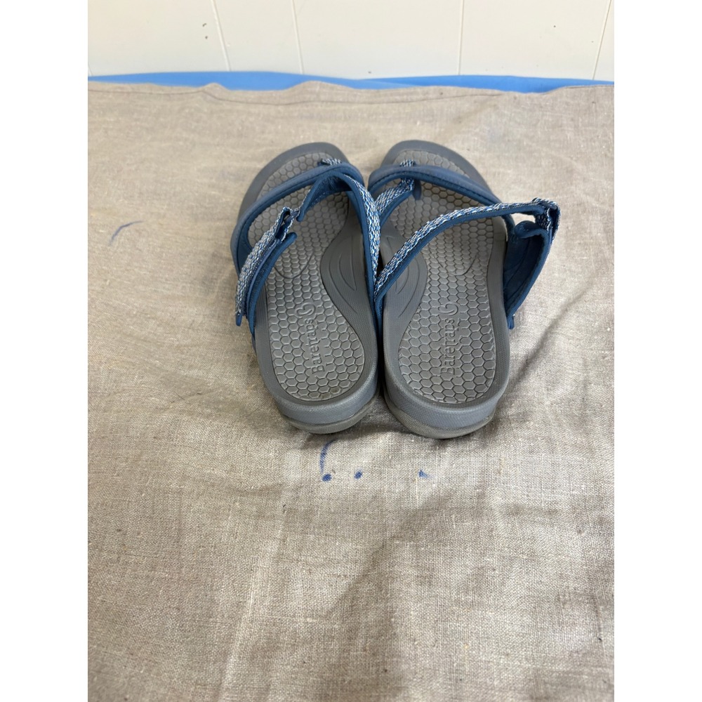 Baretraps Denni Sandals Womens 9M Blue Good Sporty Thong Adjustable Strap - Picture 2 of 6